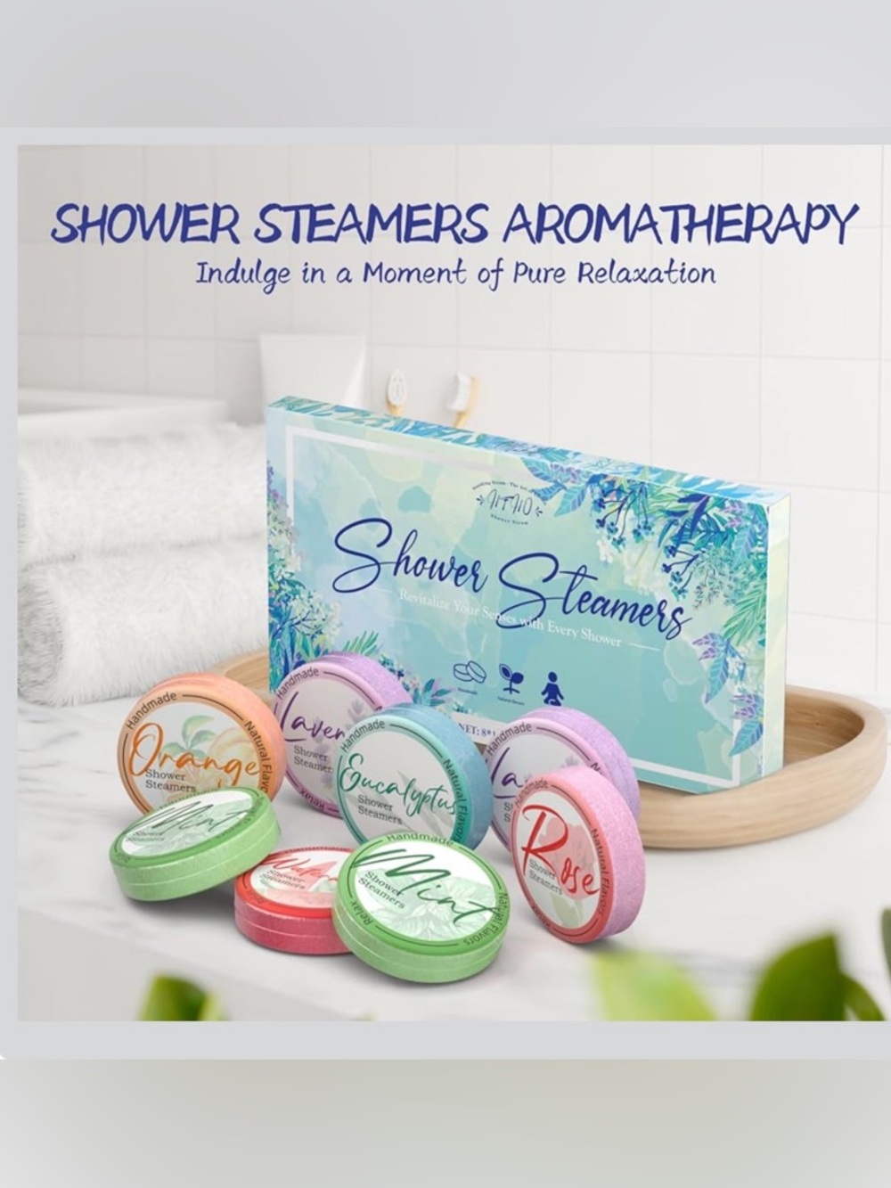 Shower Steamers Aromatherapy Set (8)